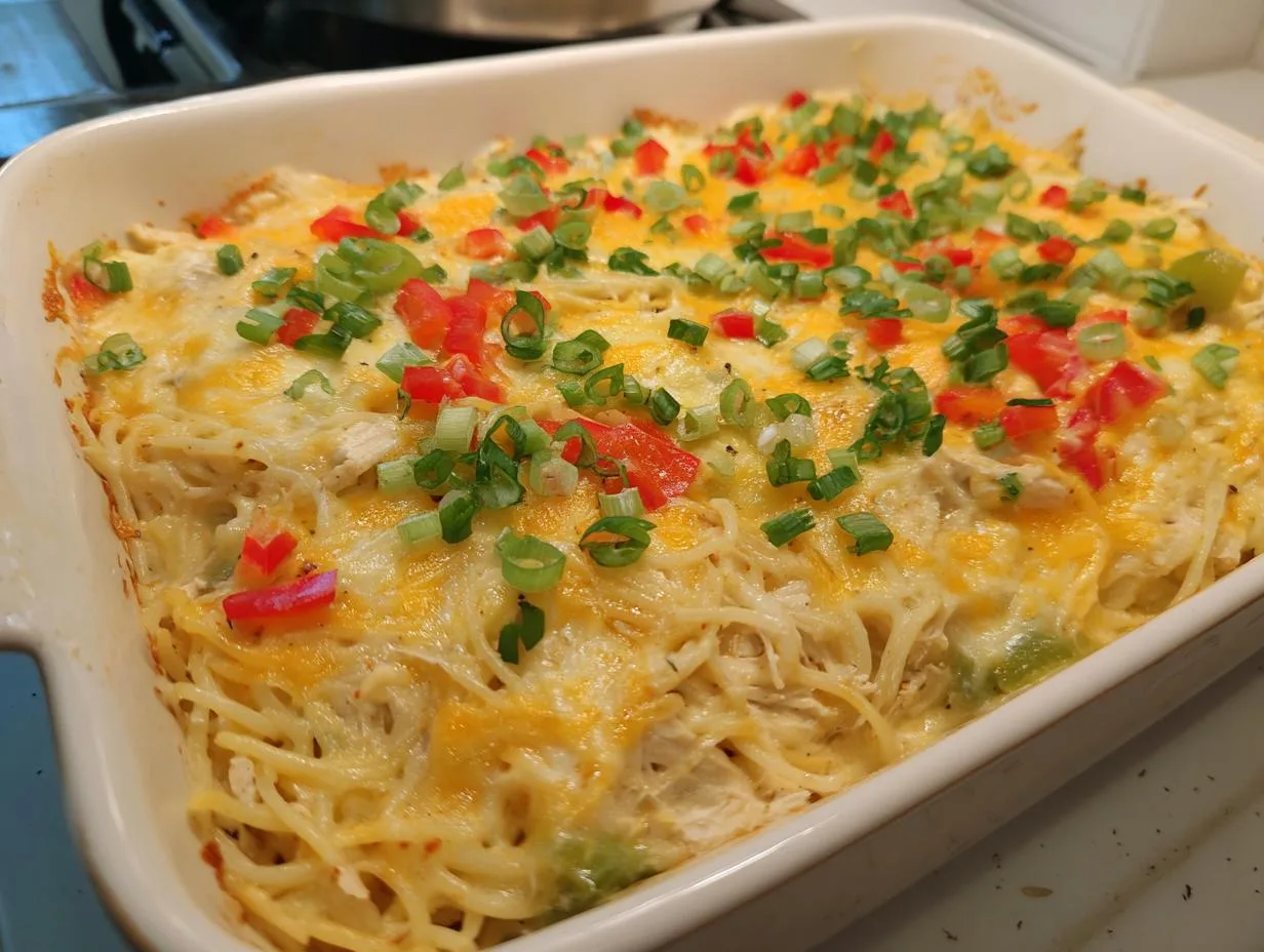 60 Minute Irresistible Southern Chicken Spaghetti Casserole