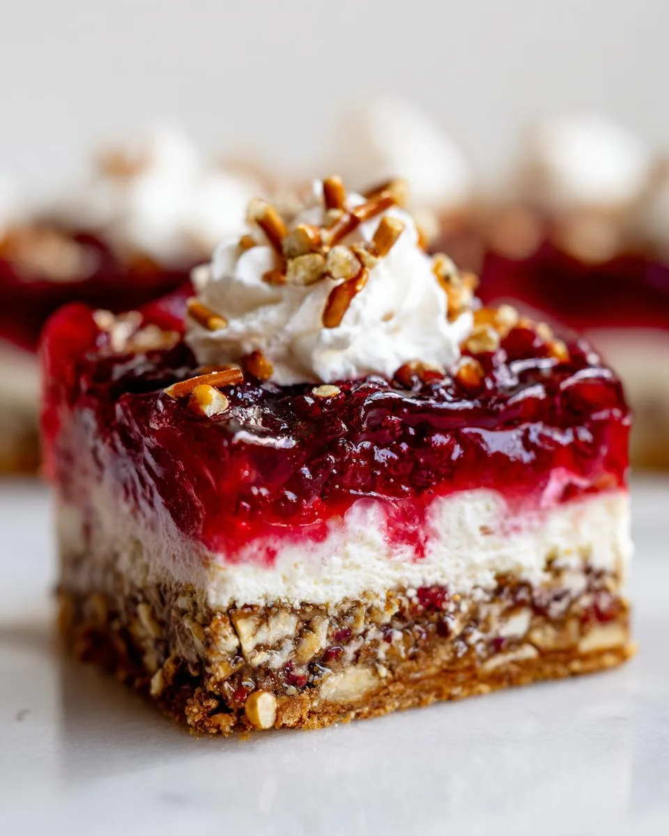 Sweet And Salty Cranberry Salad - detail 1