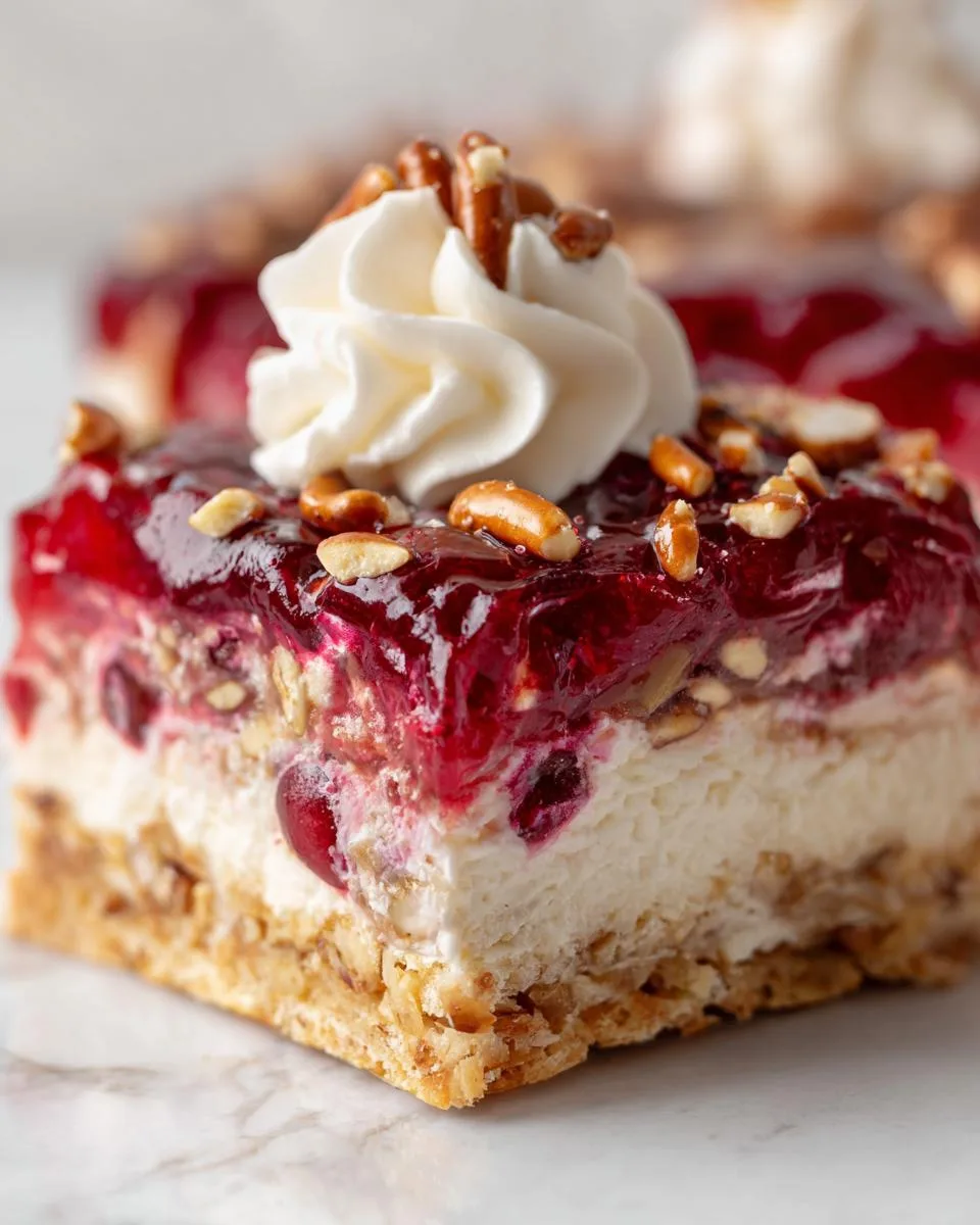 Sweet And Salty Cranberry Salad - detail 3