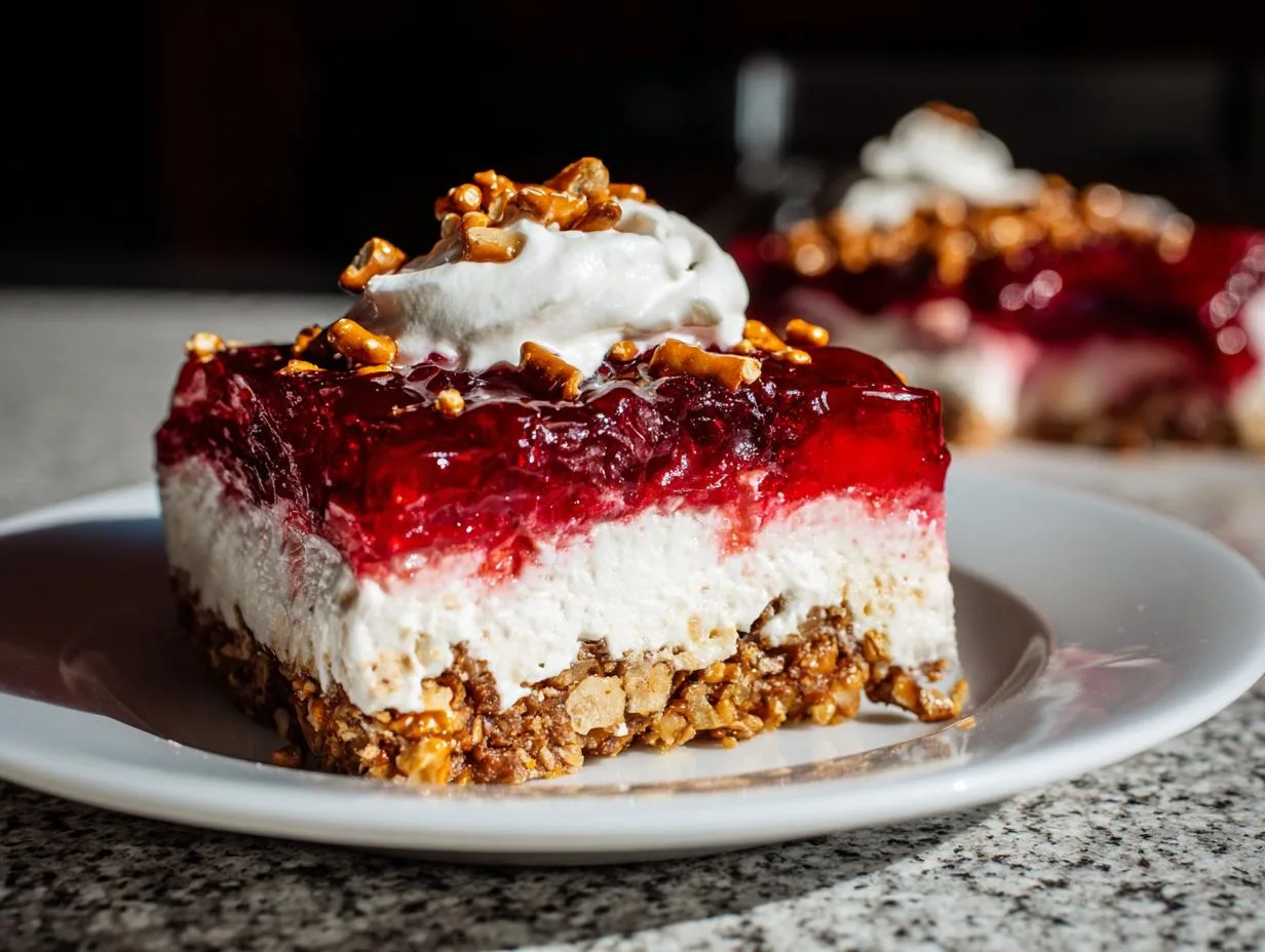 Sweet And Salty Cranberry Salad: 6 Layers of Flair