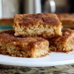cinnamon sugar blondies