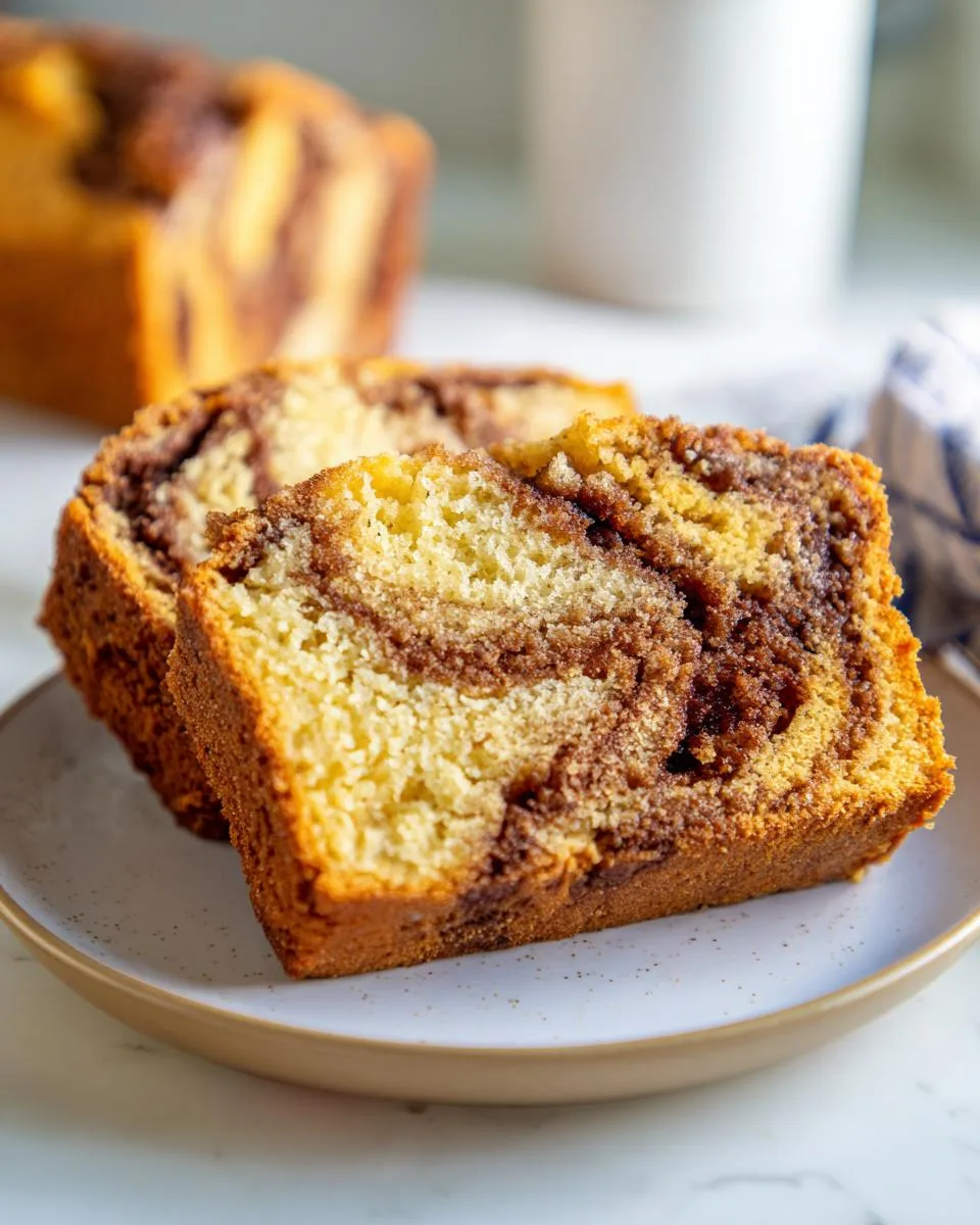 pumpkin bread with Cinnamon Swirl - detail 3