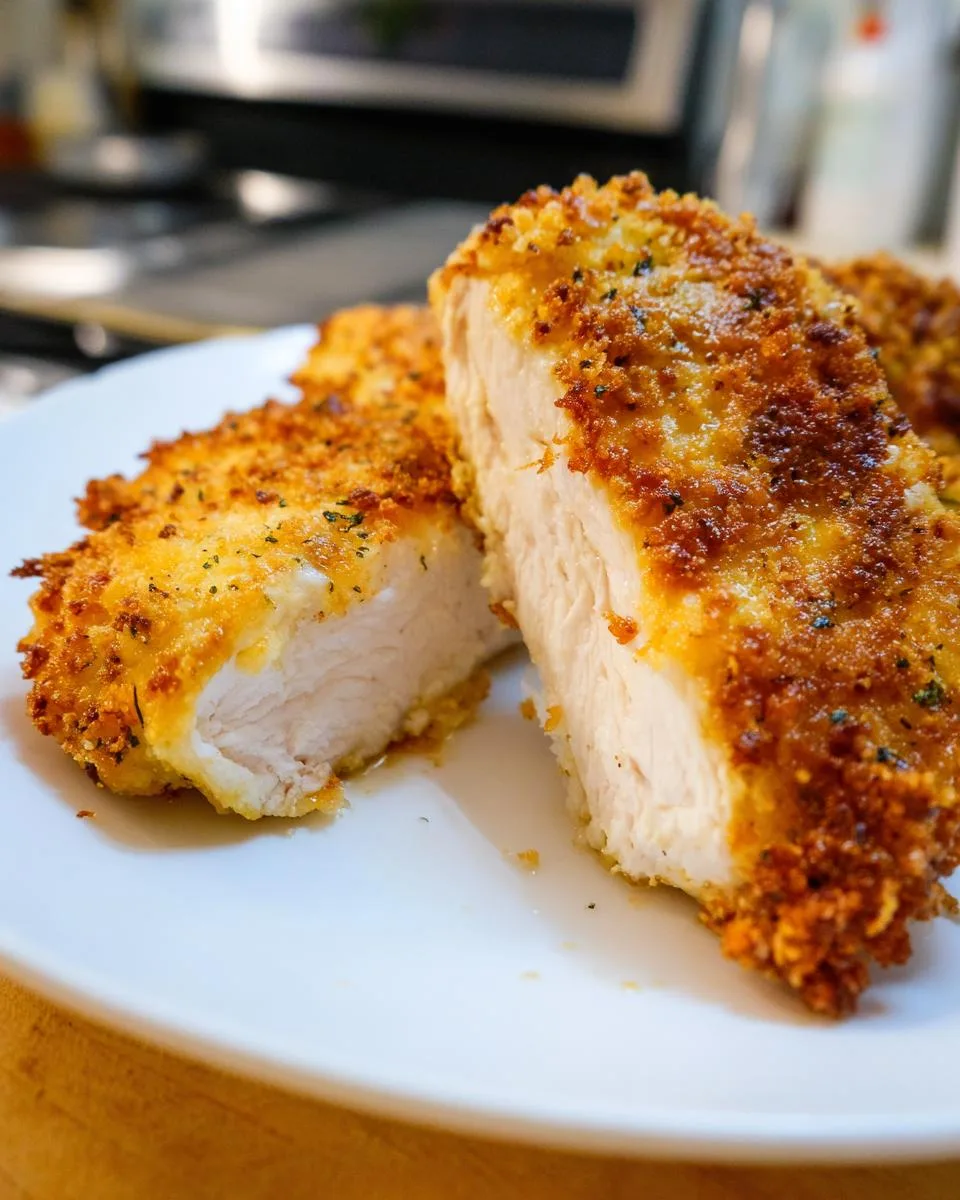 Air Fryer Parmesan Crusted Chicken - detail 2