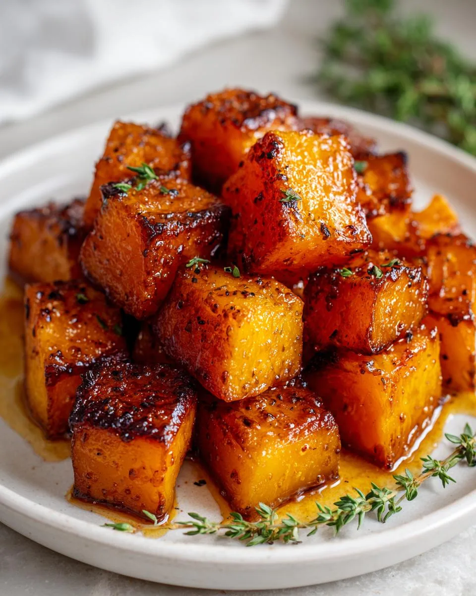 Brown Sugar Roasted Butternut Squash - detail 4