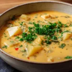 Cheddar Garlic Herb Potato