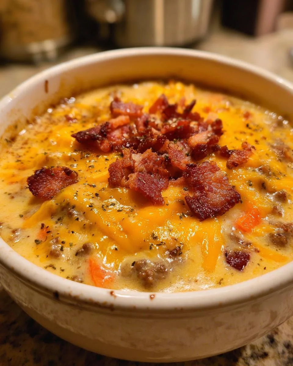 Cheeseburger Soup Recipe - detail 3