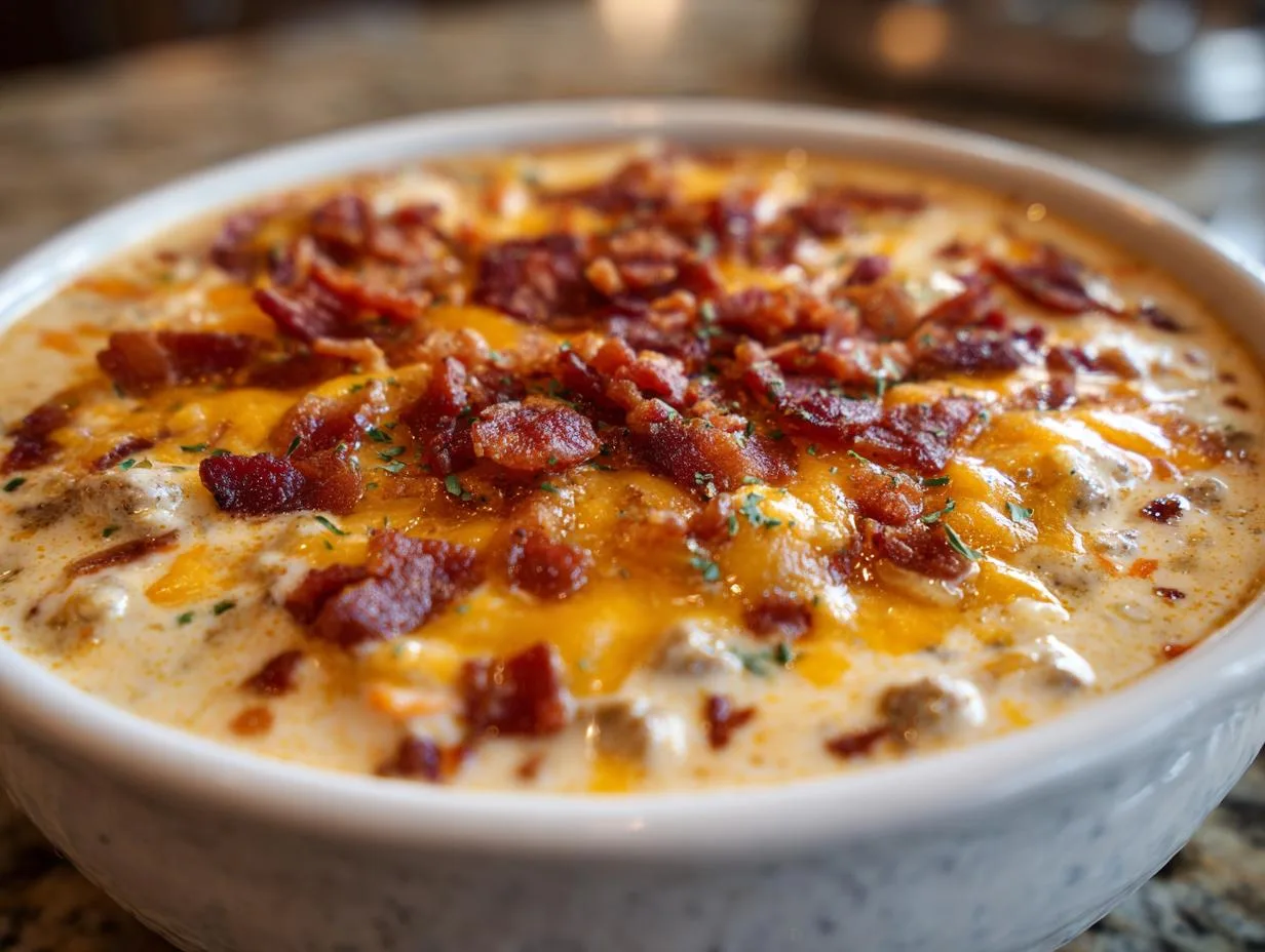 Cheeseburger Soup Recipe - detail 5