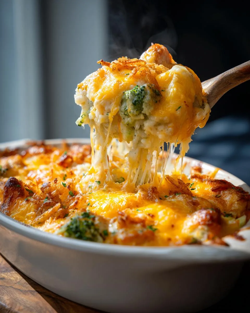 Chicken Broccoli Rice Casserole - detail 5