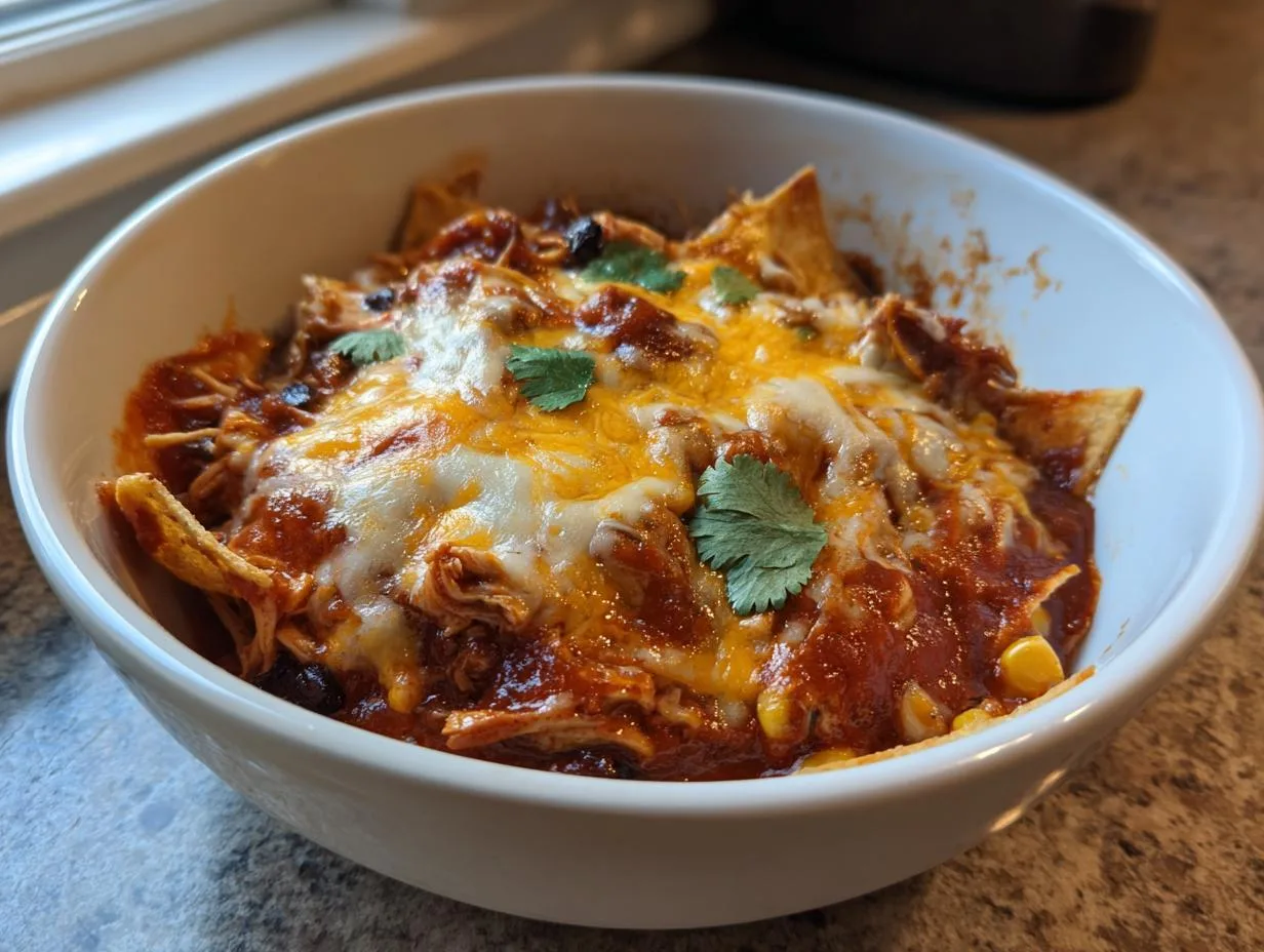 Chicken Enchilada Crock Pot - detail 3