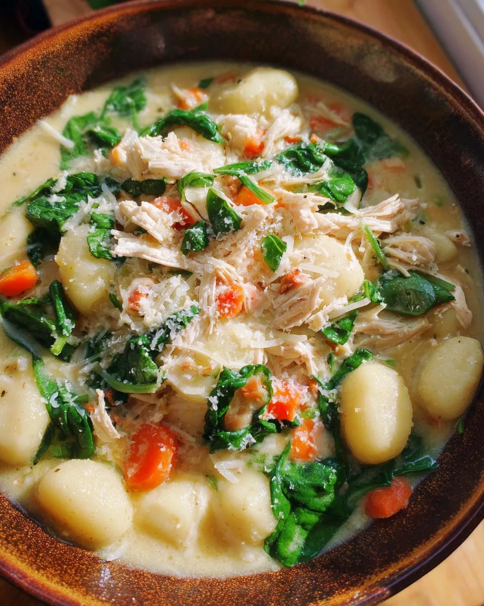 Chicken Gnocchi Soup - detail 2