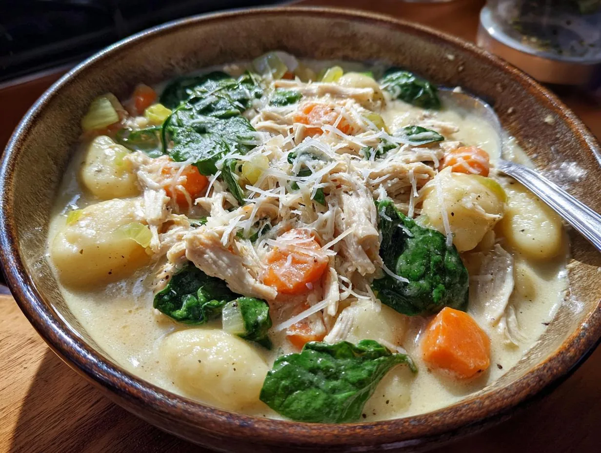 30-Minute Chicken Gnocchi Soup: Creamy Comfort Bowl