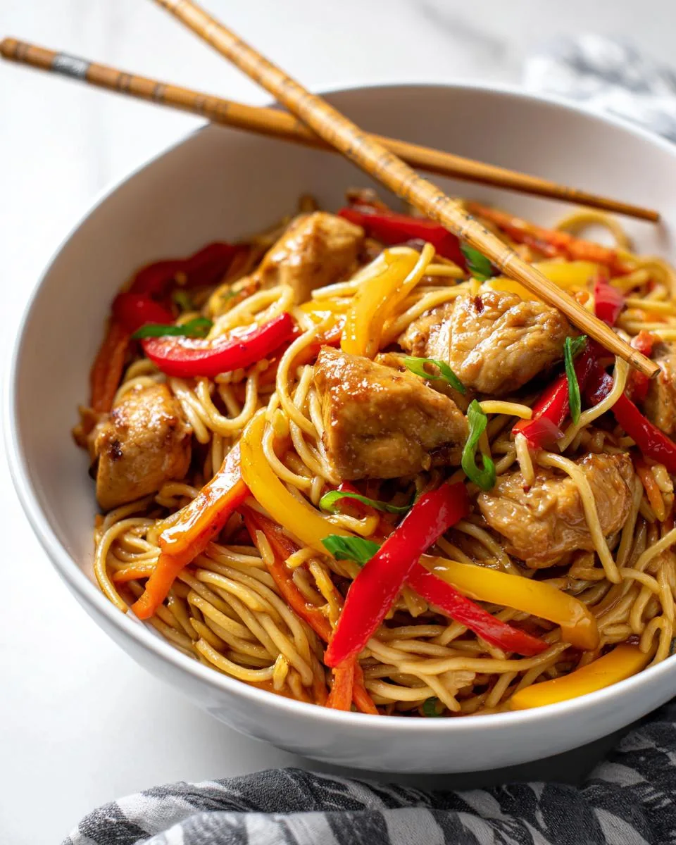 Chicken Lo Mein - detail 4