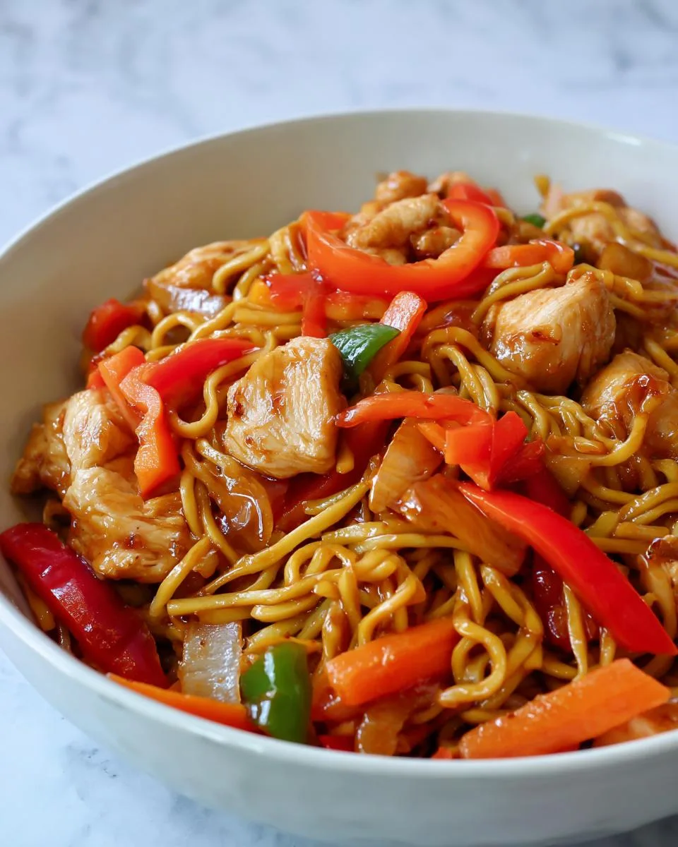 Chicken Lo Mein - detail 5
