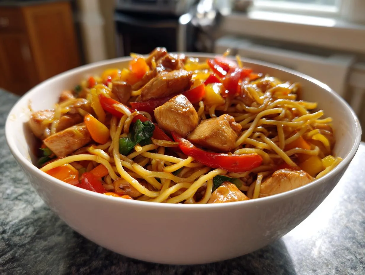 Irresistible Chicken Lo Mein Recipe Ready in Just 20 Minutes