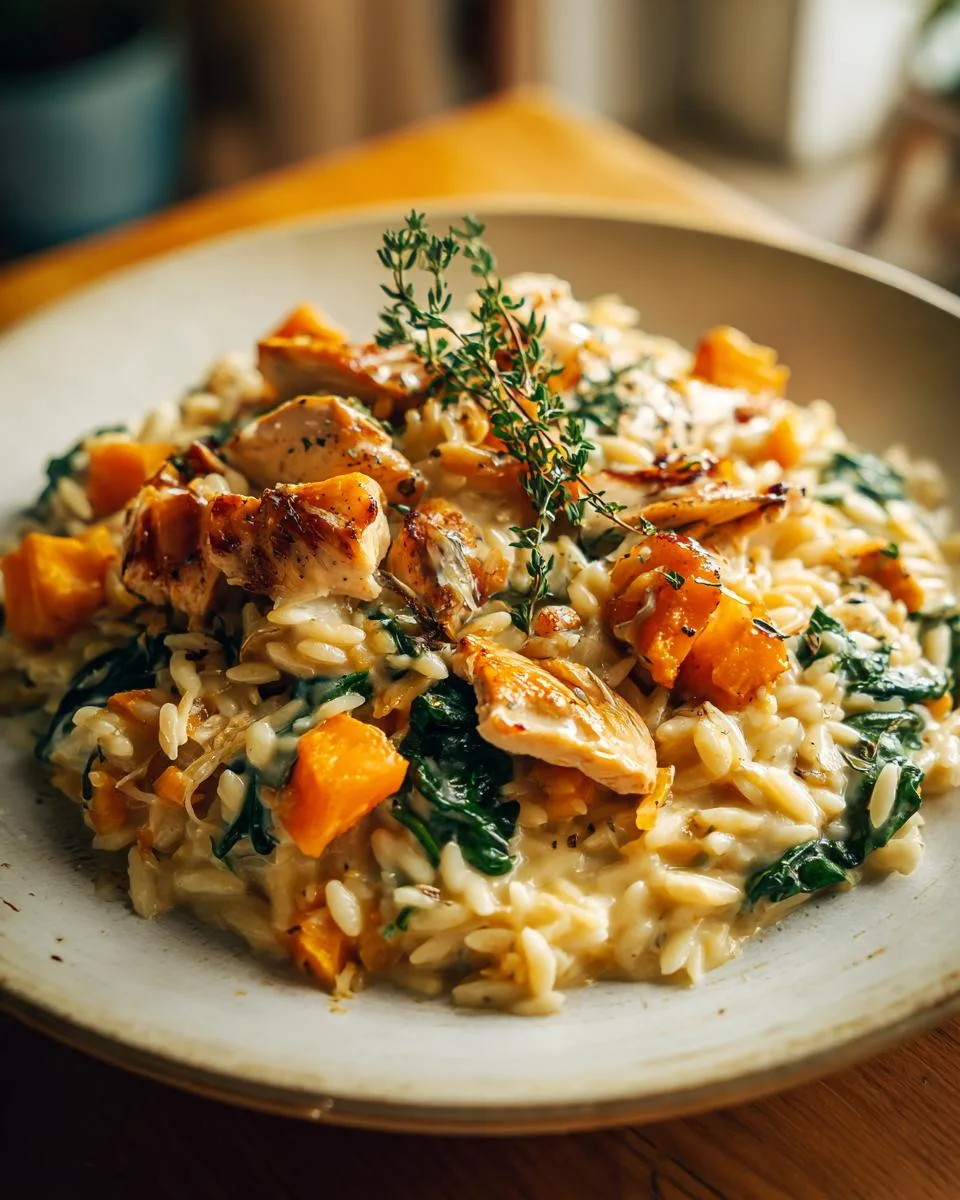 Chicken Orzo With Butternut Squash - detail 2