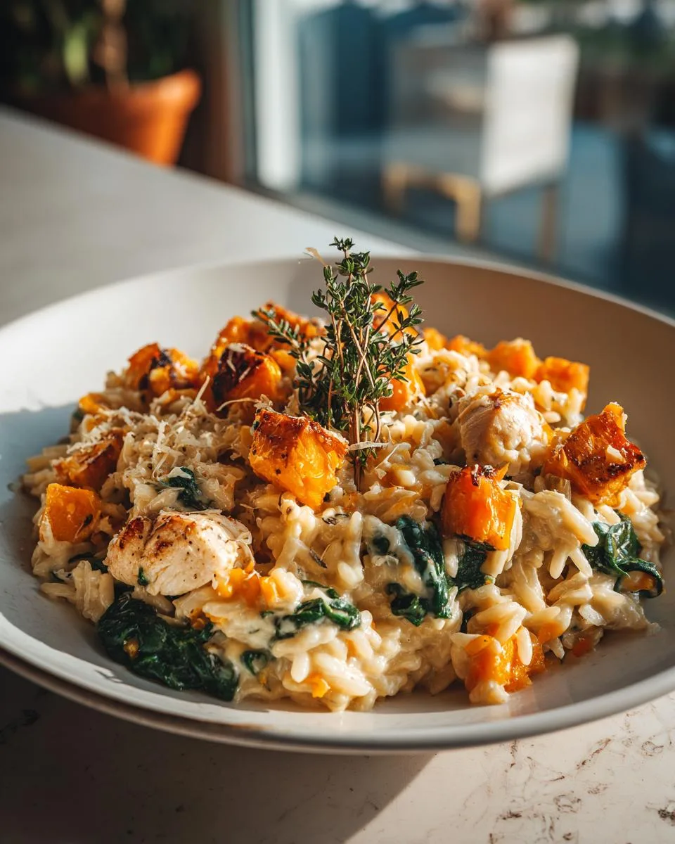 Chicken Orzo With Butternut Squash - detail 5