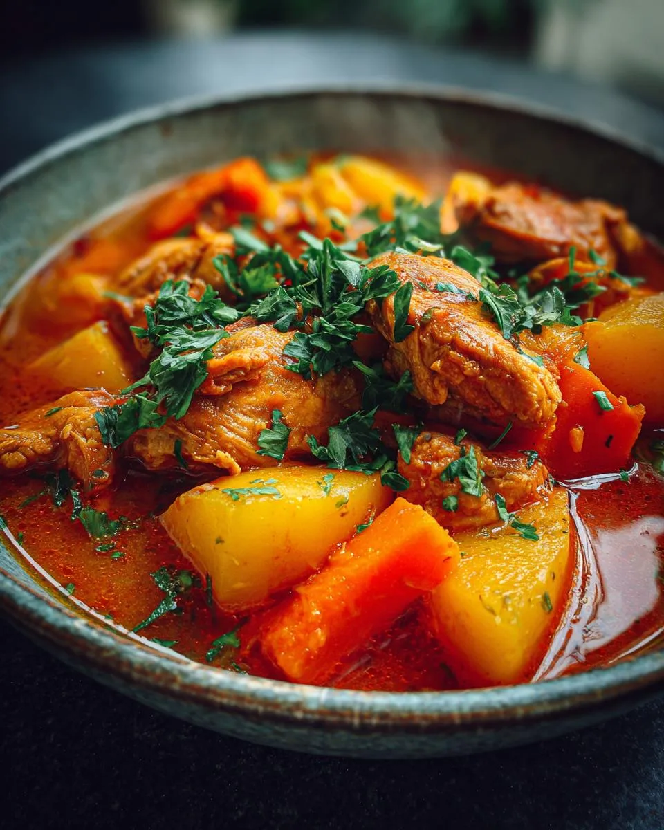 Chicken Stew With Butternut Squash - detail 2