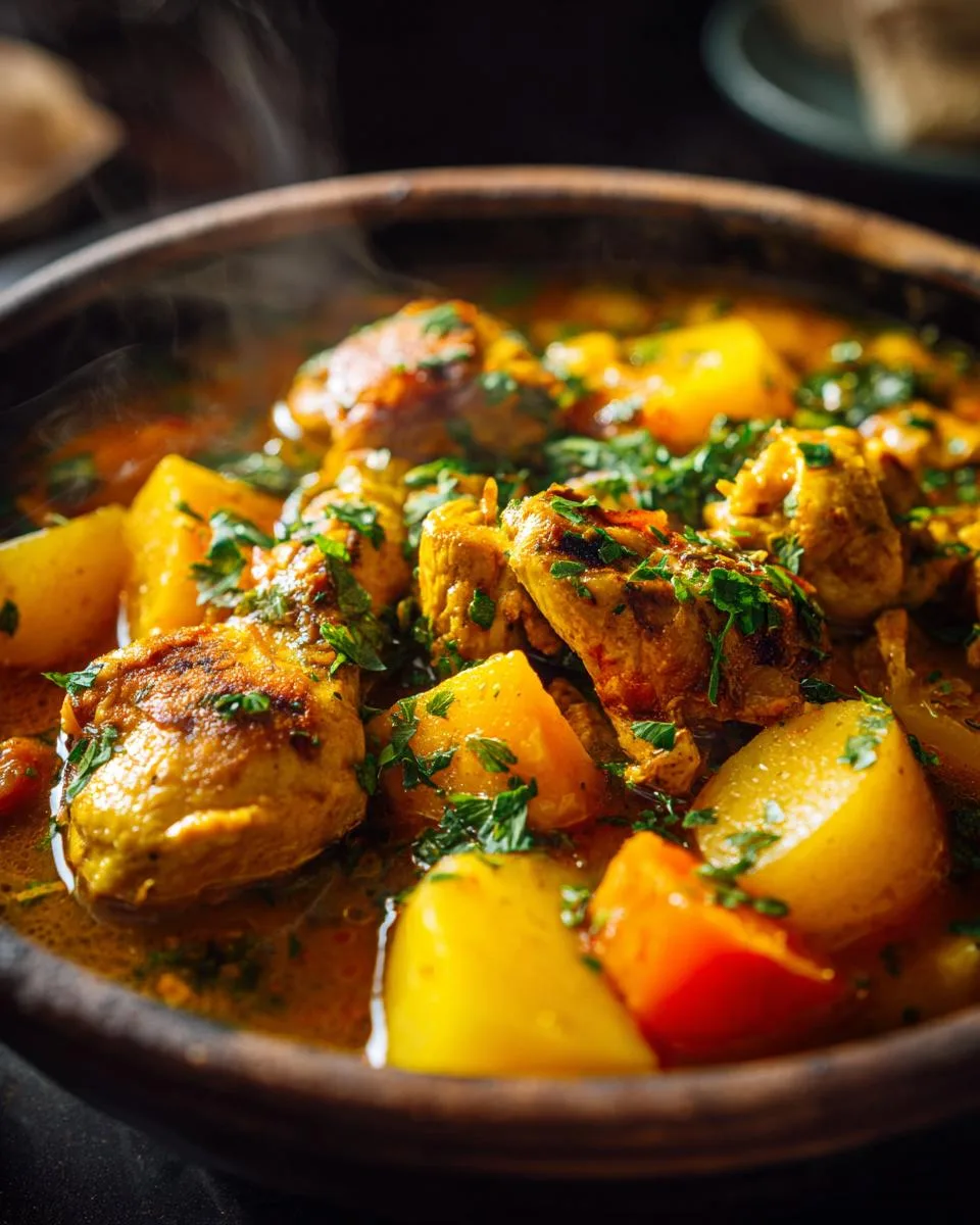 Chicken Stew With Butternut Squash - detail 4