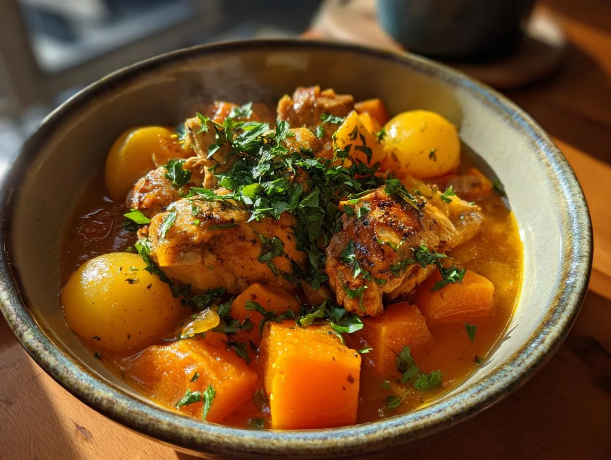 Magical Chicken Stew With Butternut Squash in 45 Minutes