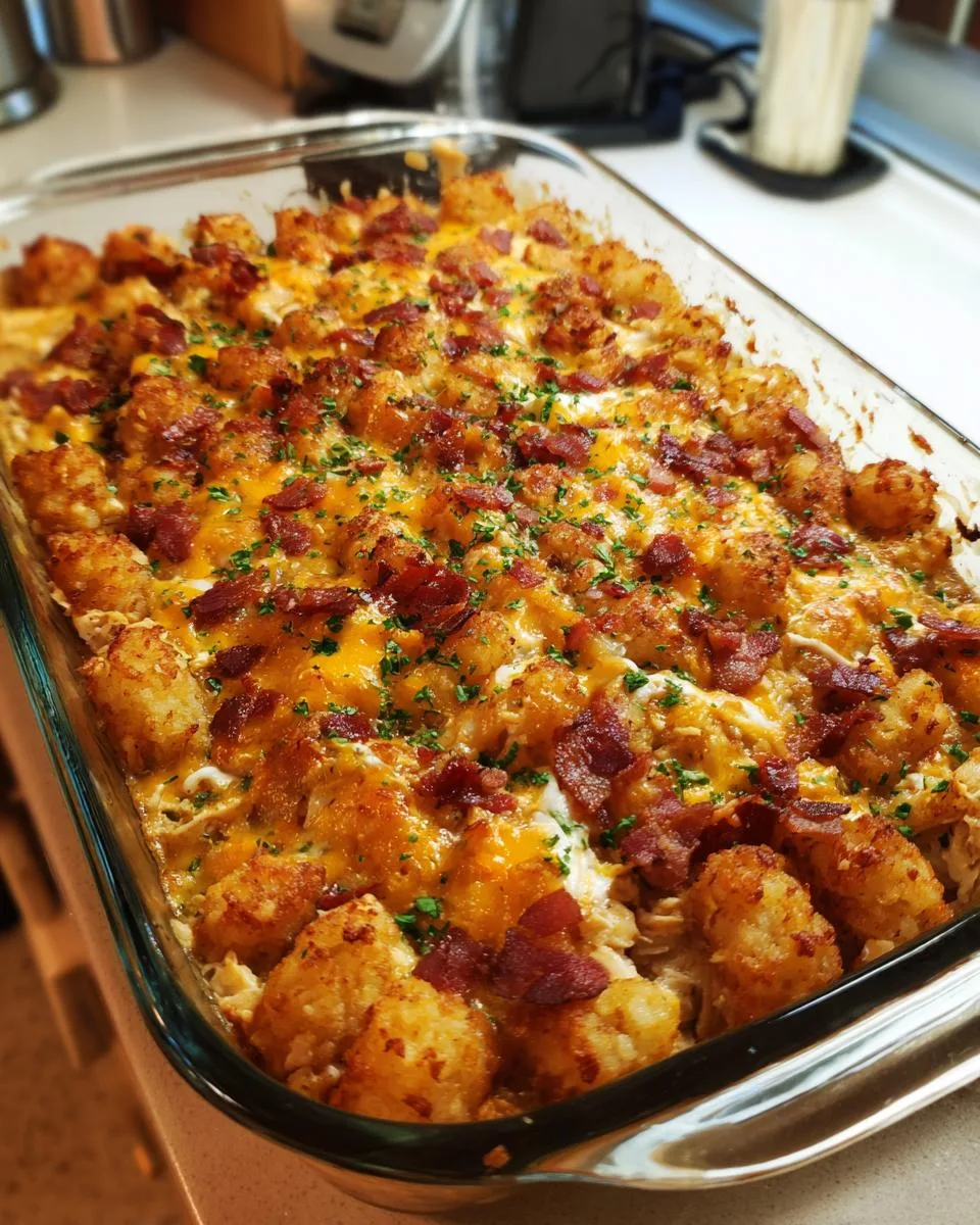 Chicken Tater Tot Casserole - detail 3