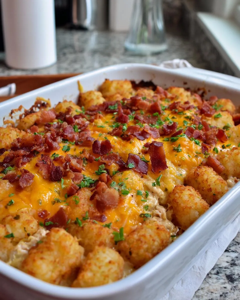 Chicken Tater Tot Casserole - detail 4