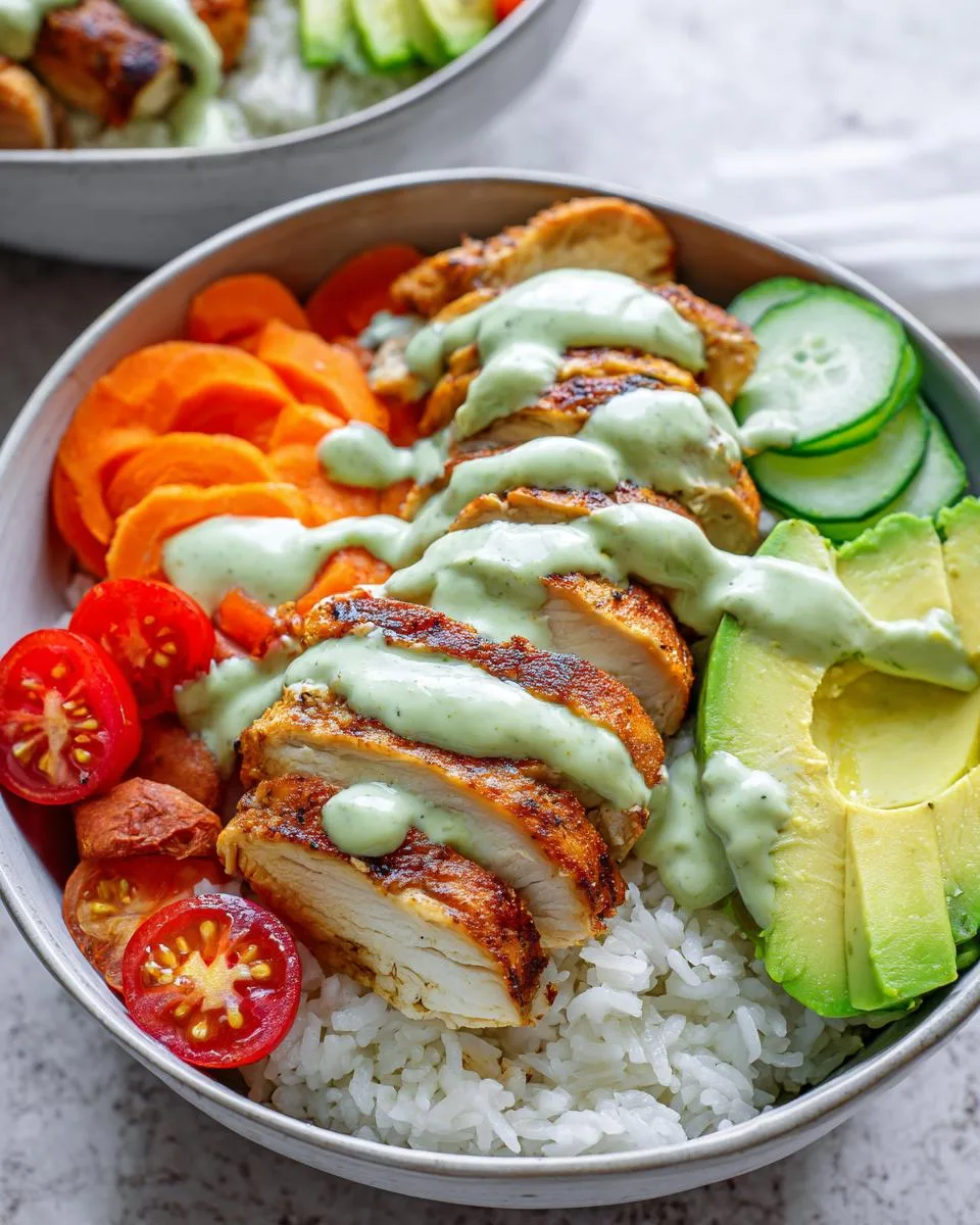 Chicken and Rice Bowls - detail 2