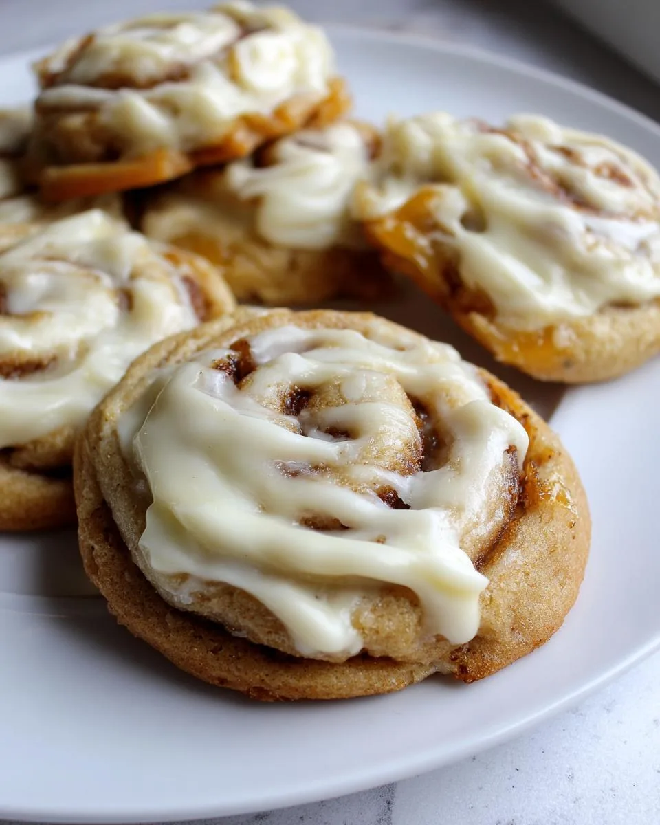 Cinnamon Roll Cookies - detail 2