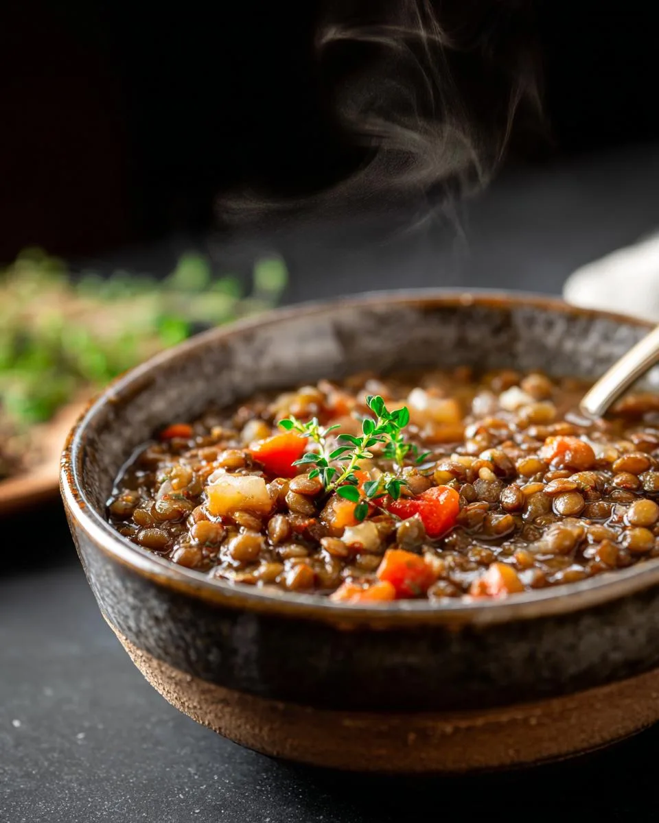 Classic Lentil Soup - detail 2