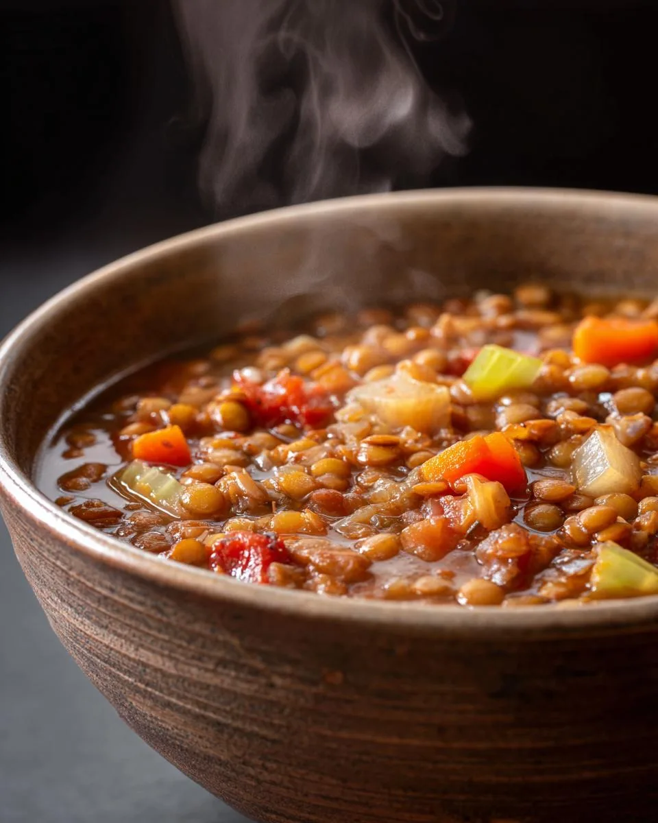 Classic Lentil Soup - detail 3