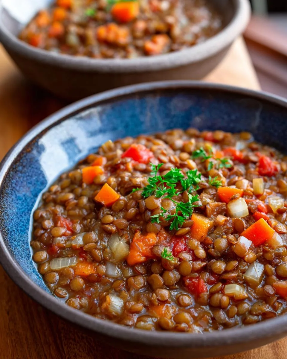 Classic Lentil Soup - detail 4