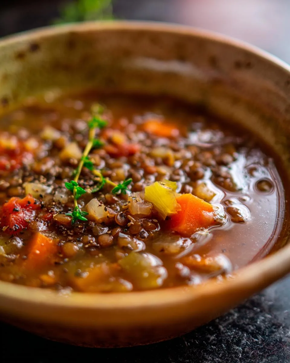 Classic Lentil Soup - detail 6