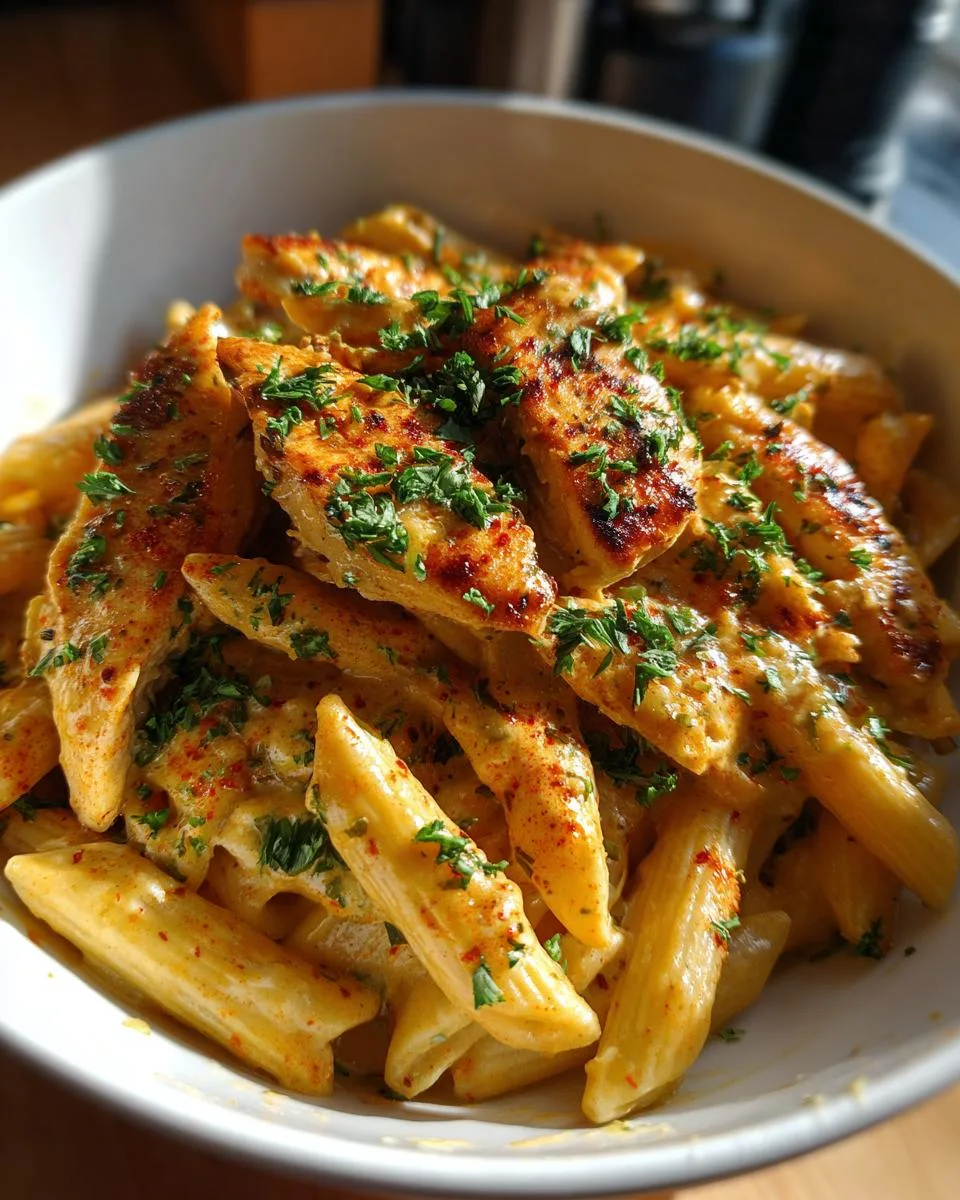 Creamy Cajun Chicken Pasta - detail 1