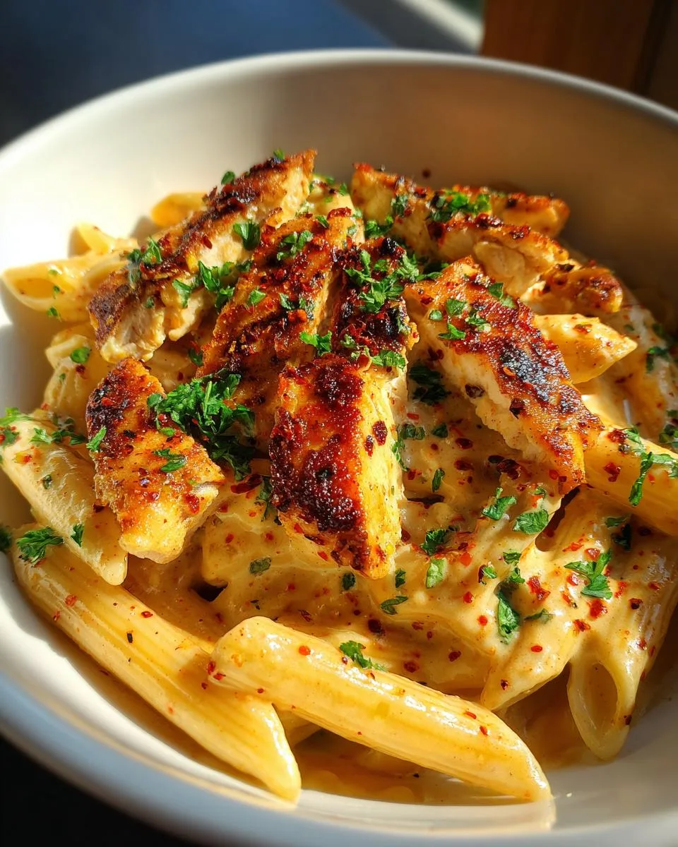 Creamy Cajun Chicken Pasta - detail 2