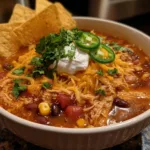 Creamy Chicken Taco Soup