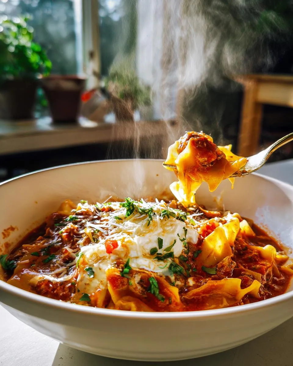 Creamy Lasagna Soup - detail 3
