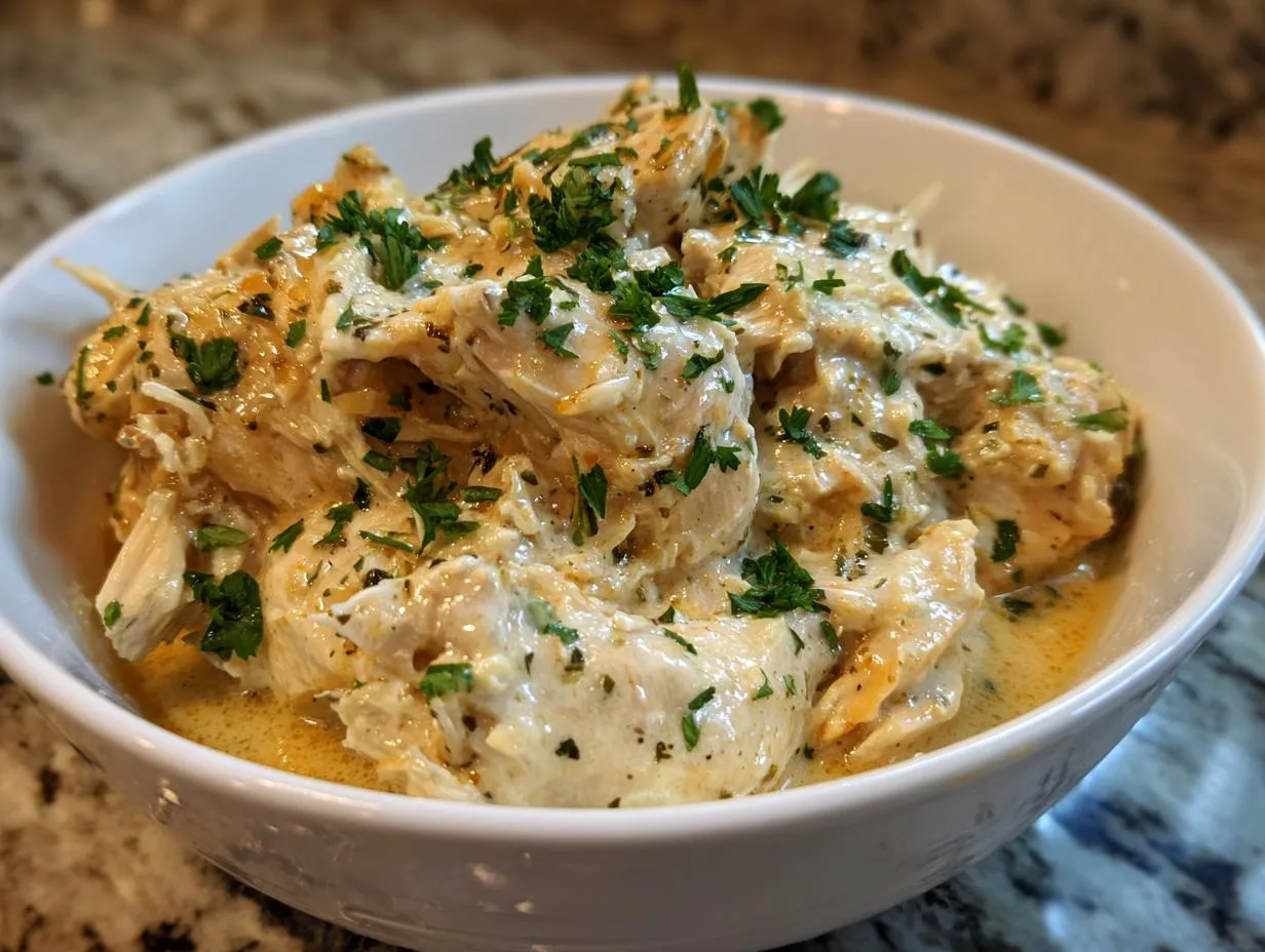 5 Ingredient Creamy Ranch Chicken Crock Pot Magic