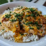 Creamy Smothered Chicken and Rice