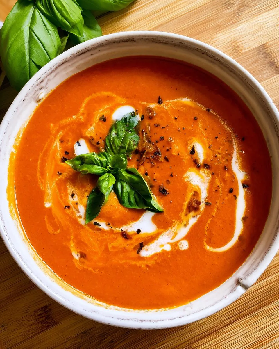 Creamy Tomato Bisque Soup - detail 2