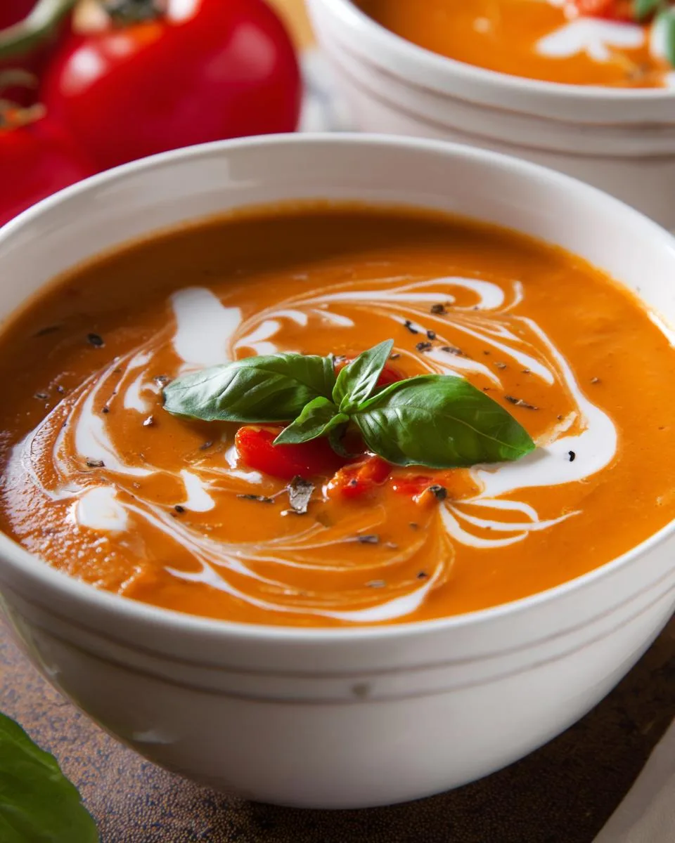 Creamy Tomato Bisque Soup - detail 4