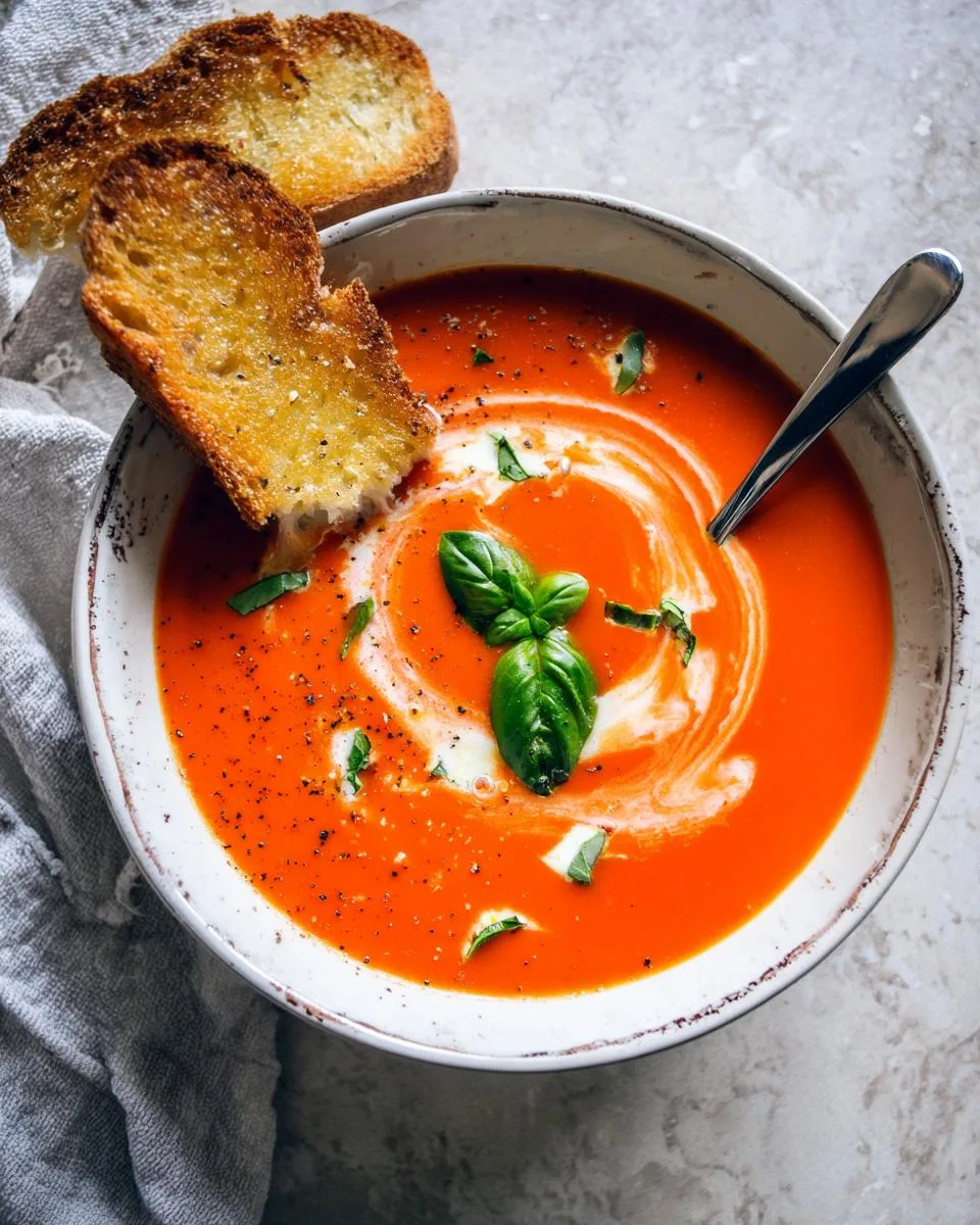 Creamy Tomato Bisque Soup - detail 5