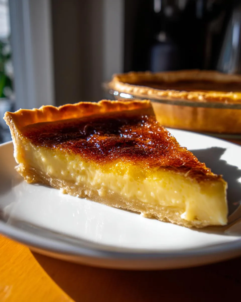 Creme Brulee Pie - detail 2