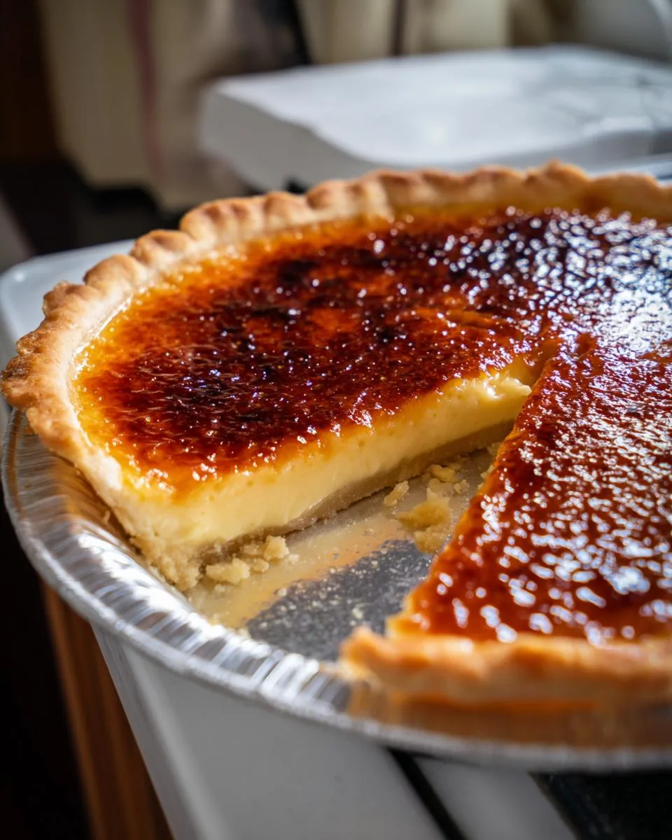Creme Brulee Pie - detail 3
