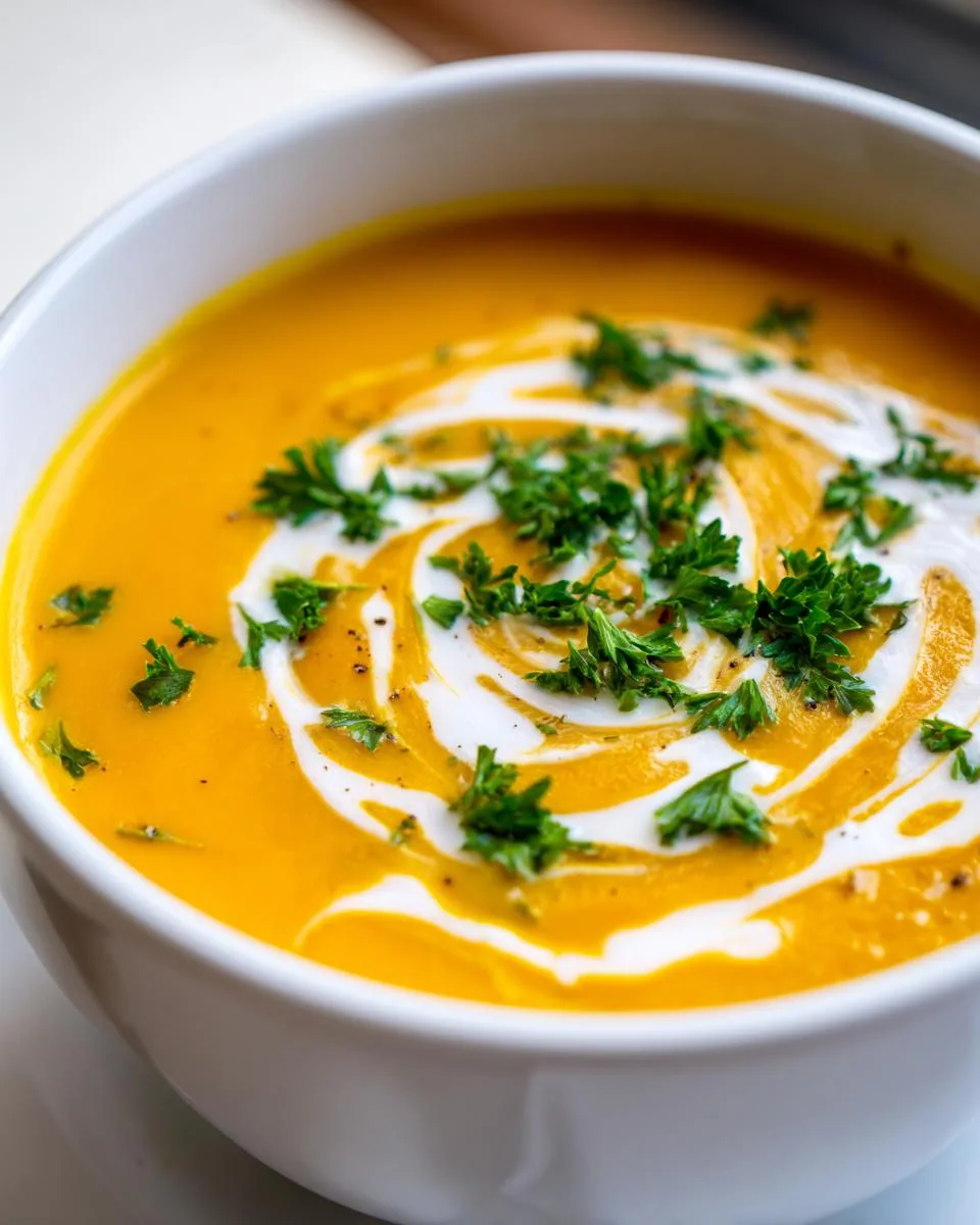 Gordon Ramsay Butternut Squash soup - detail 3
