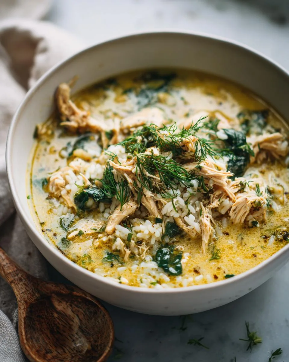 Greek Lemon Chicken Soup - detail 4