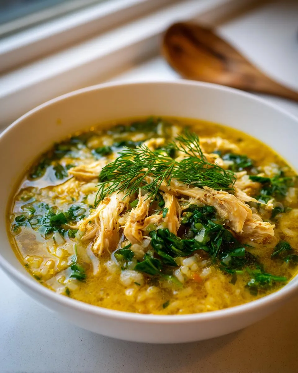 Greek Lemon Chicken Soup - detail 5