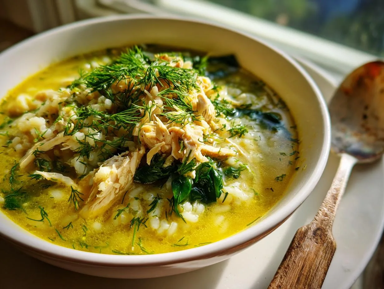 40-Minute Greek Lemon Chicken Soup: A Viral Comfort Dish