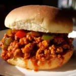 Ground Chicken Sloppy Joes