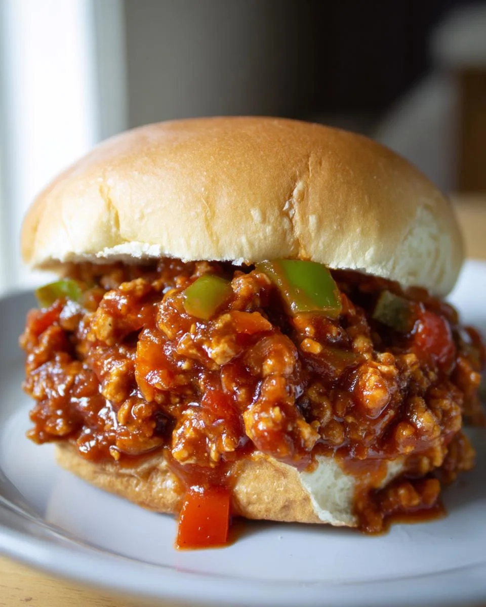 Ground Chicken Sloppy Joes - detail 2
