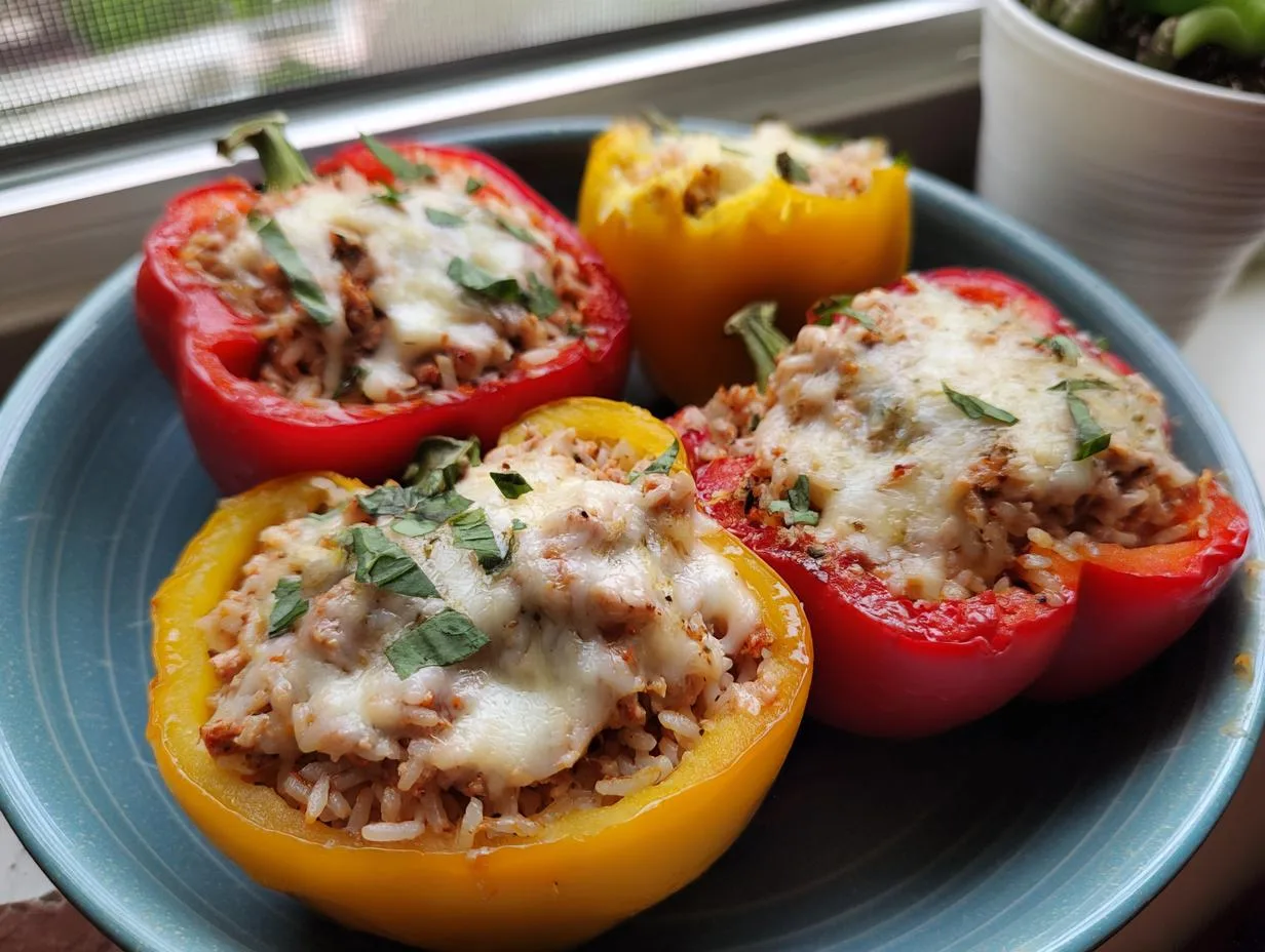5-Star Ground Chicken Stuffed Peppers Recipe You’ll Crave