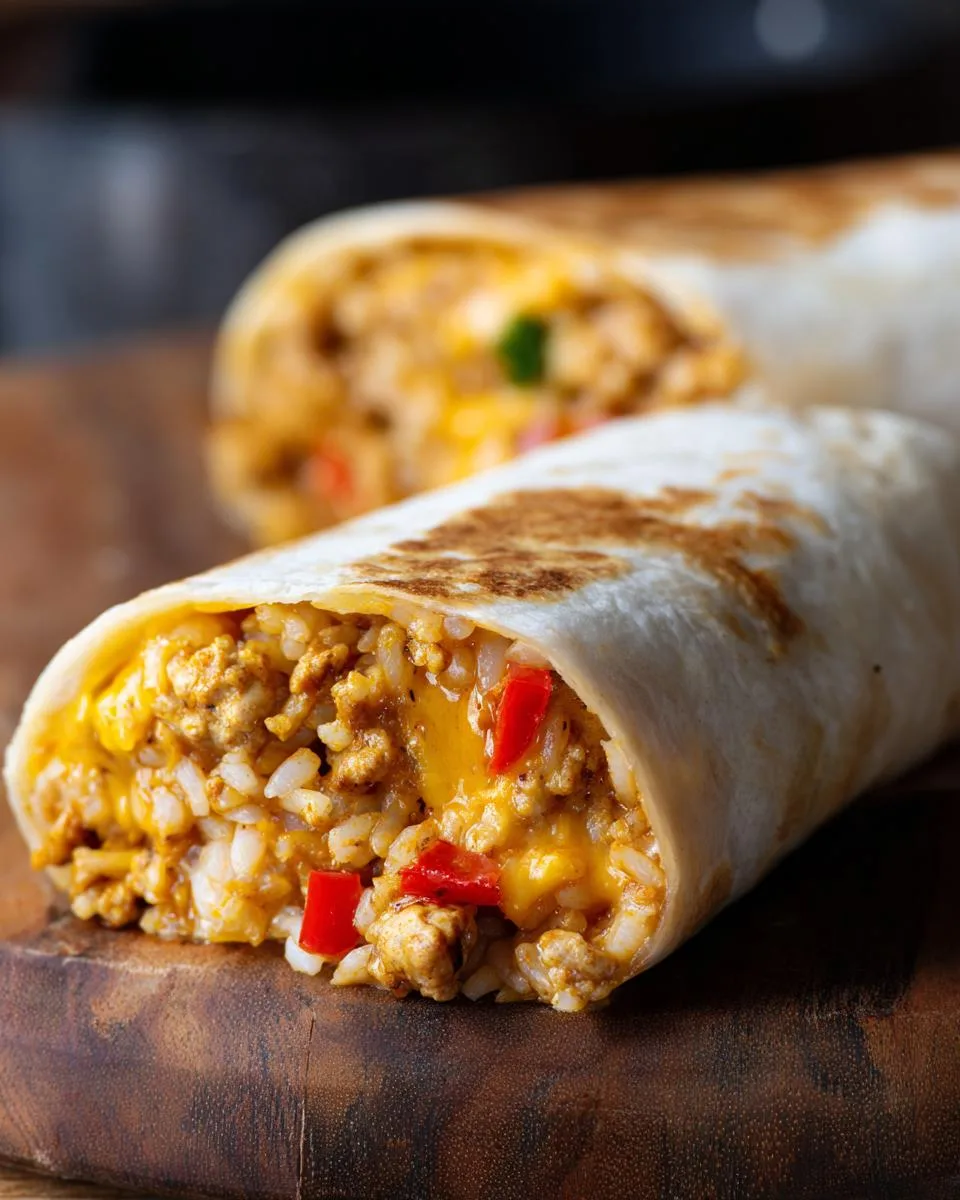 Ground Chicken and Rice Burritos - detail 5